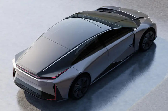 Lexus LF-ZC flagship EV sedan concept gets 1,000km range